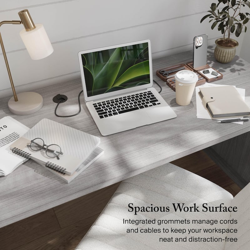 Bush Furniture Somerset 72W Office Desk with Storage Drawers