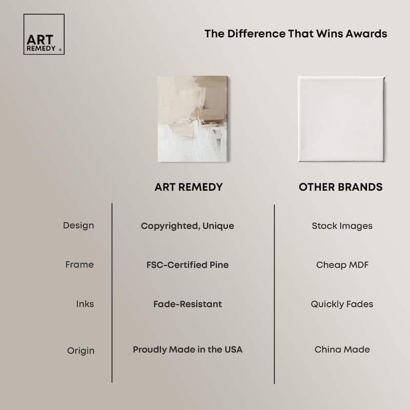 Canvas of Neutrality Canvas by Art Remedy, Gallery Wrapped