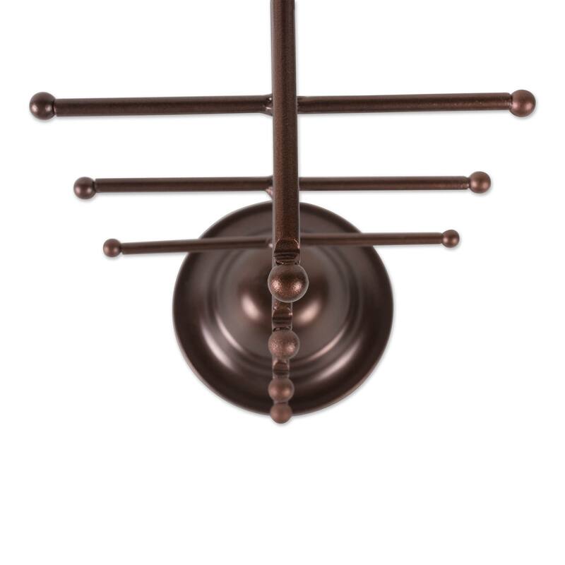 DII 3 Tier Jewelry Organizer Black