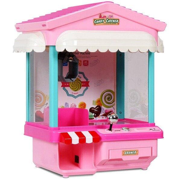 electronic claw toy grabber machine with led lights