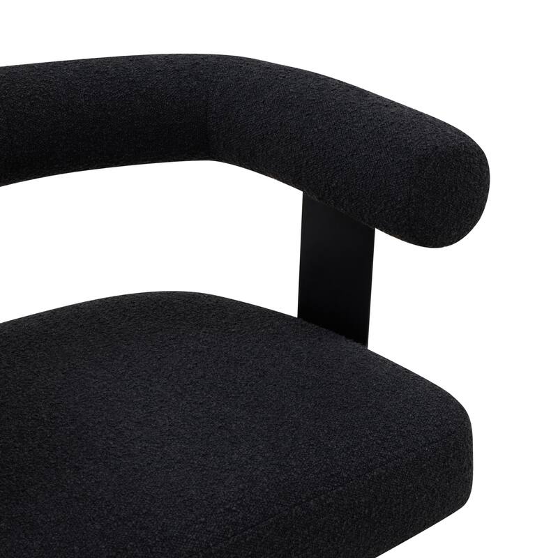 Baron 24-inch Adjustable Desk Chair - 28Wx23Dx34H