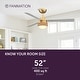 preview thumbnail 16 of 15, Fanimation Paget 52 inch Indoor/Outdoor Ceiling Fan with LED Light Kit and Remote
