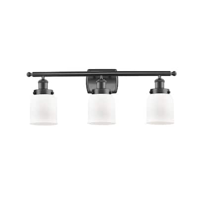 Innovations Lighting Small Bell 3 Light 26" Wide Vanity Light