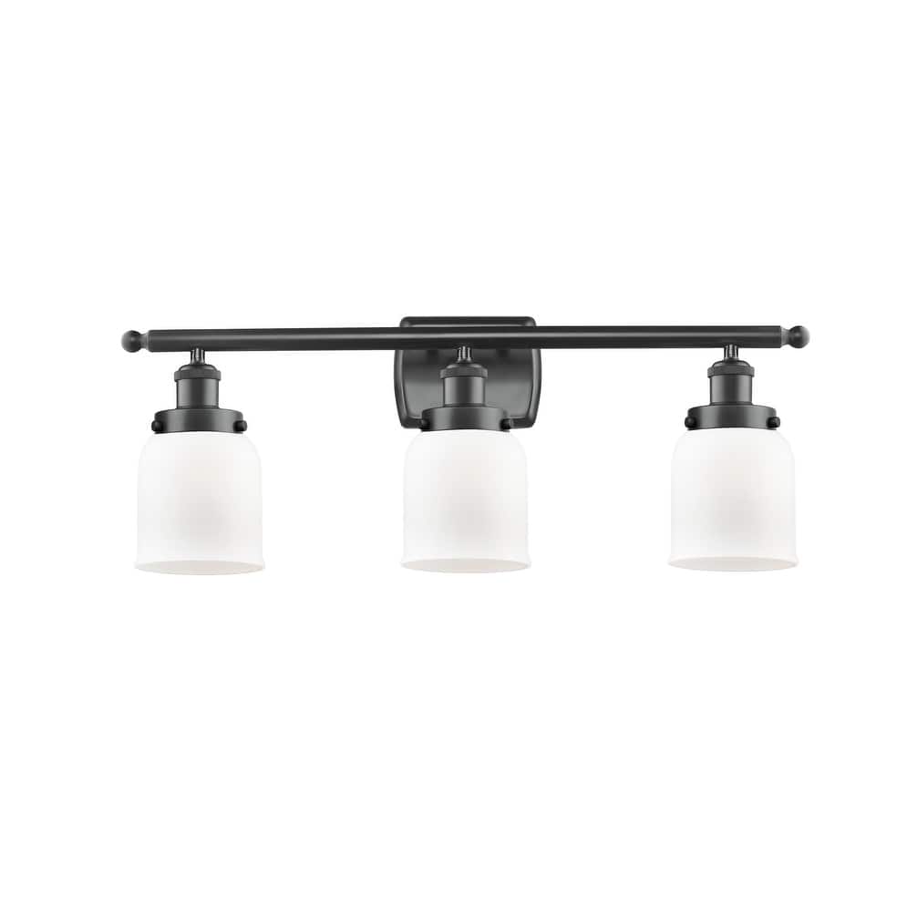 Innovations Lighting Small Bell 3 Light 26" Wide Vanity Light