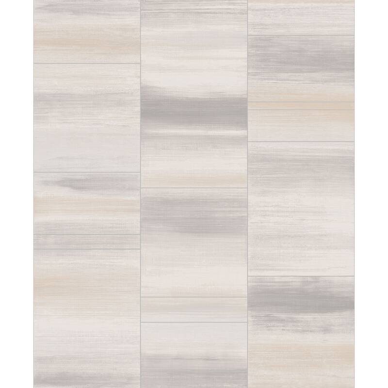 Galerie Wallcoverings Special FX Glitter Block Mylar on Non-woven Wallpaper Roll - 33-feet long x 21-inches wide - Beige