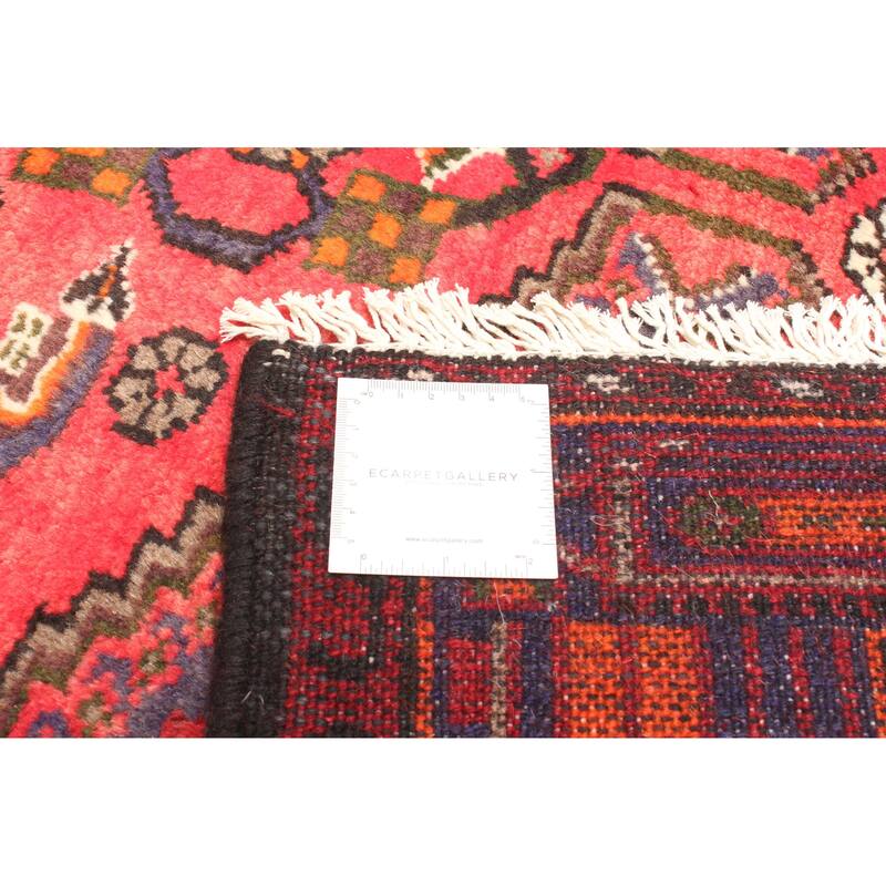 ECARPETGALLERY Hand-knotted Andelz Red Wool Rug - 4'1 x 6'6