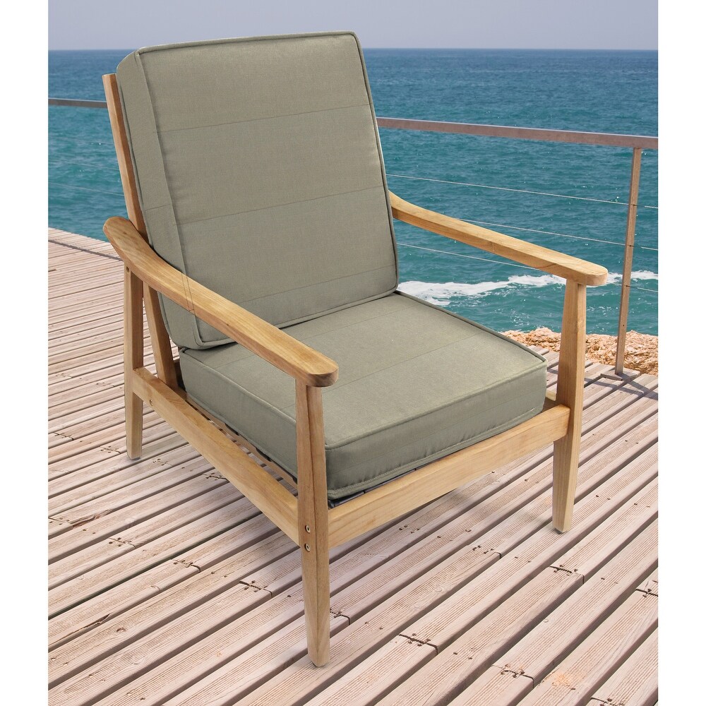 Bistro Chair Cushion - Sylvan Teal - 16 Outdoor Round Chair Cushion