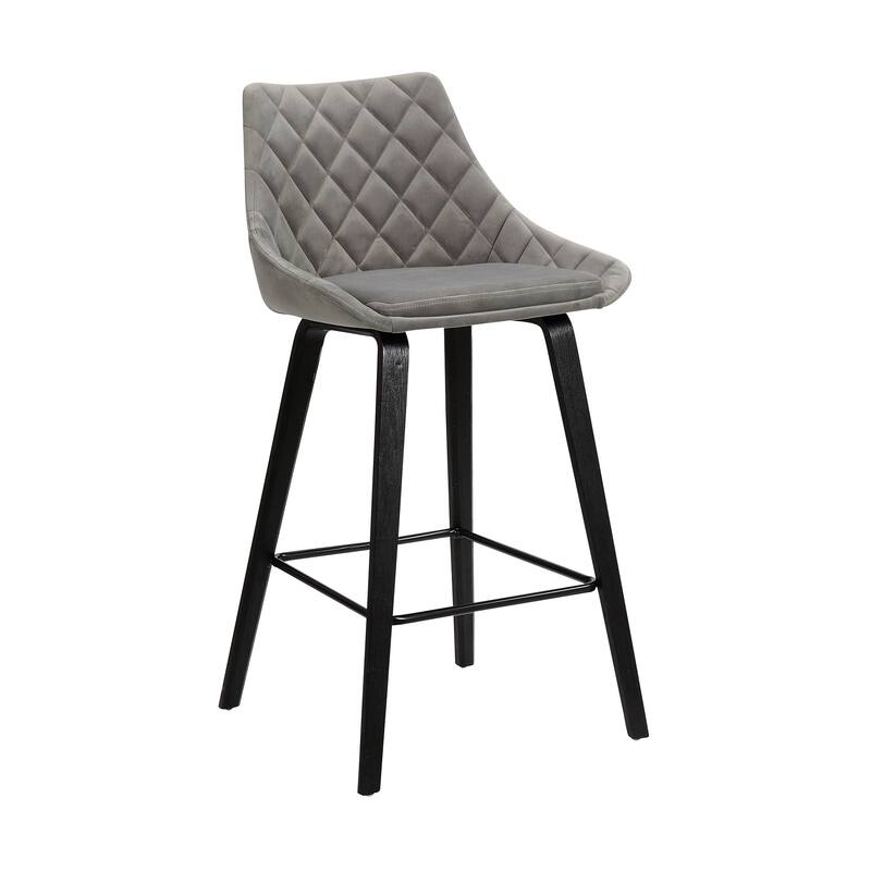 Dani 26" Wood and Faux Leather Counter Stool - 26