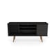 preview thumbnail 15 of 14, Liberty Mid-century Modern 5-shelf TV Stand