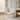 Modrest Frankie Modern Off-White Fabric & Antique Brass Dining Chair