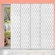 preview thumbnail 1 of 25, CHICOLOGY Adjustable Sliding Panels, 4-Rail Track, for Large Windows