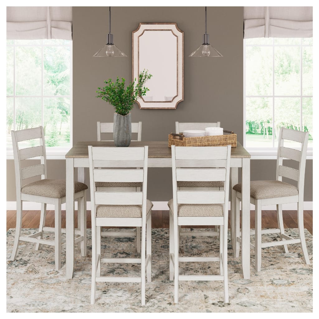 Signature Design by Ashley Caitbrook Gray Counter Height Dining Table ...