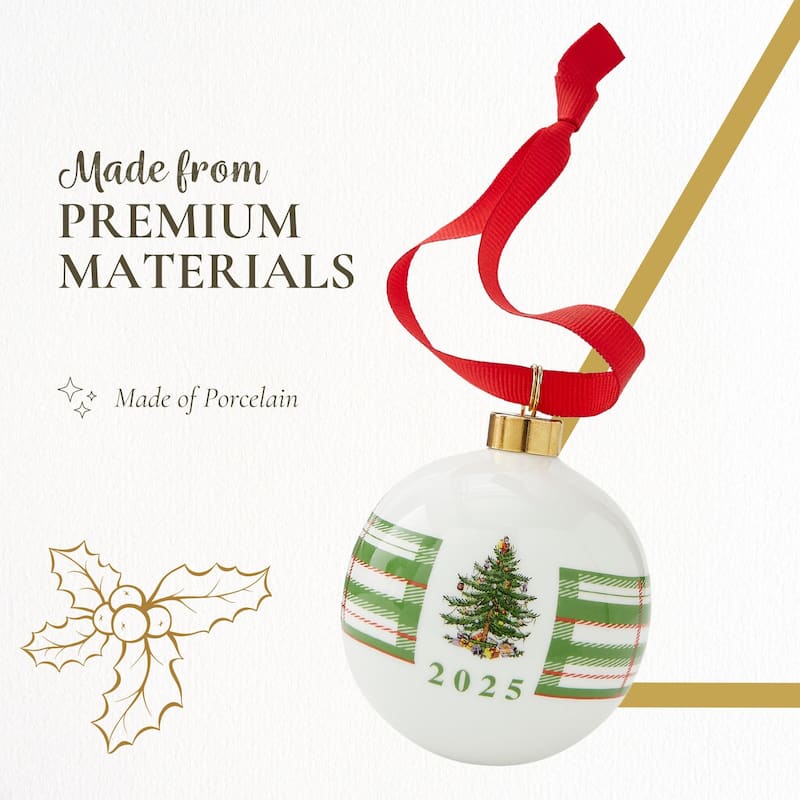 Spode Tree Annual Bauble 2025