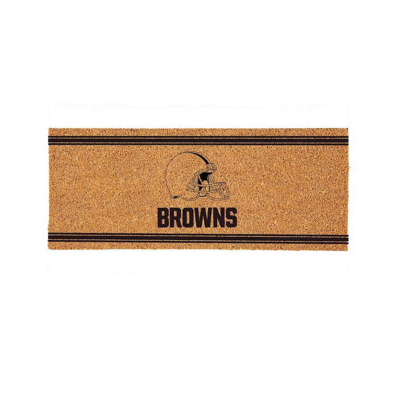 Cleveland Browns Monochrome Indoor/Outdoor Coir Door Mat