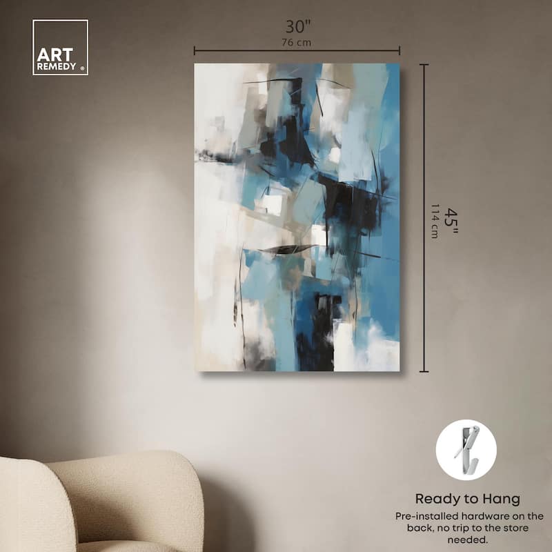 Glimpse of Infinity II Canvas by Art Remedy, Gallery Wrapped