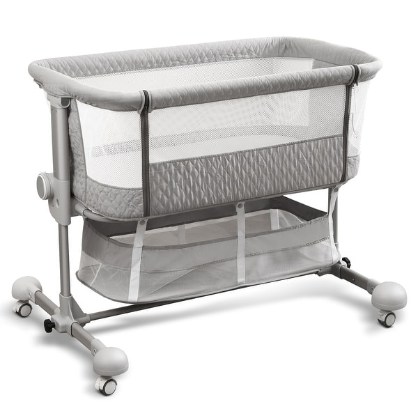 slide 2 of 13, Baby Bassinet Sleeper with Mosquito Net