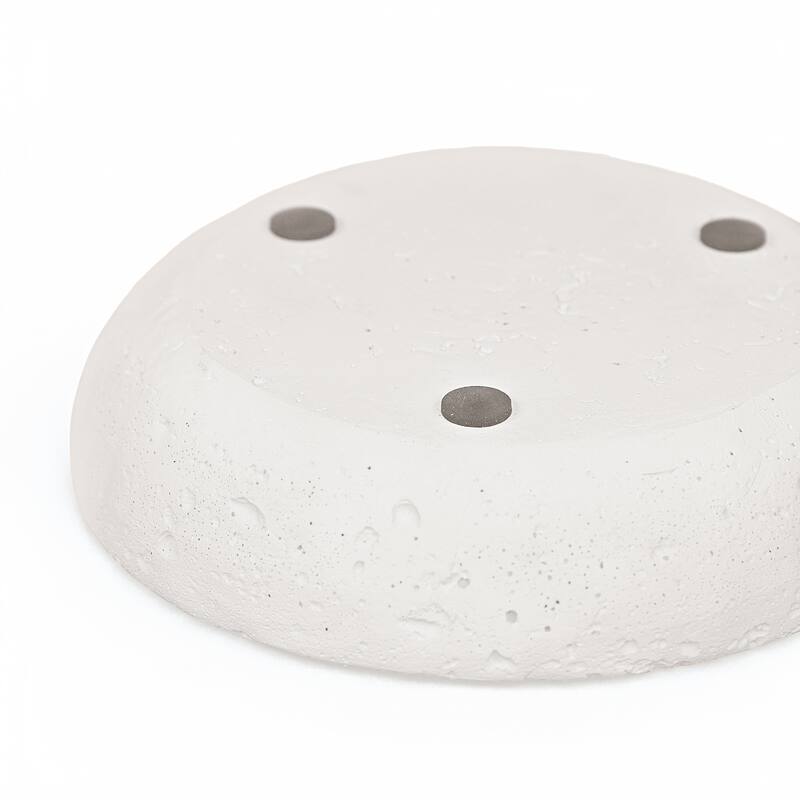 Avice Beige Stone Style MGO Decorative Bowl - Large