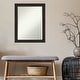 preview thumbnail 20 of 36, Beveled Bathroom Wall Mirror - Furniture Espresso Narrow Frame