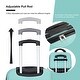 preview thumbnail 3 of 19, 4-piece ABS lightweight suitcase, 14 inch makeup box, aircraft wheels (14/20/24/28)
