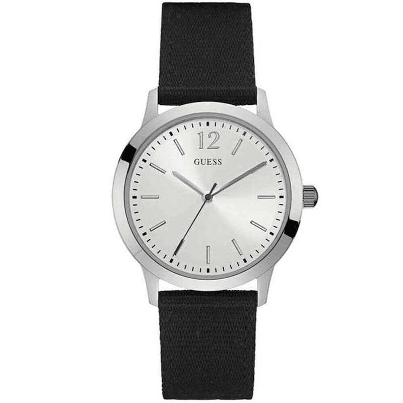 Guess Men's Nylon Strap White Dial Watch - W0976G1 - 6 (36)