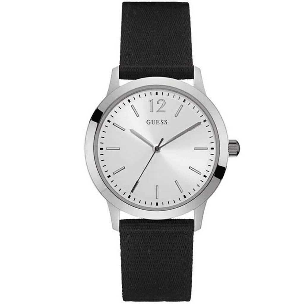 Guess Men's Nylon Strap White Dial Watch - W0976G1 - 6 (36)