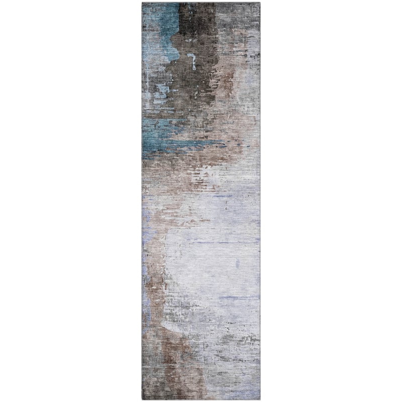 Premium Washable Super Soft Abstract Soid Mayfield Rug