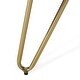 preview thumbnail 19 of 31, Grelton Modern Glam Velvet Club Chair with Hairpin Legs by Christopher Knight Home - 27.50" L x 24.50" W x 31.00" H