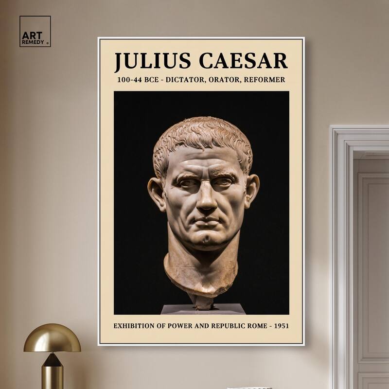 Roman Leader Canvas by Art Remedy