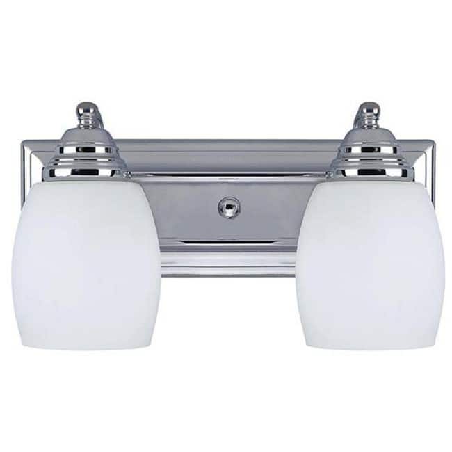 Canarm Griffin 2 Light 14" Wide Bathroom Vanity Light - Chrome