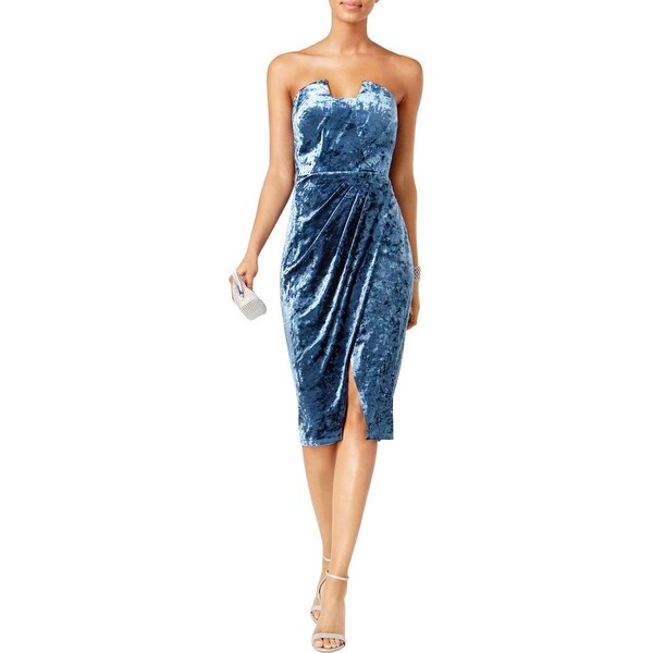 strapless occasion dress