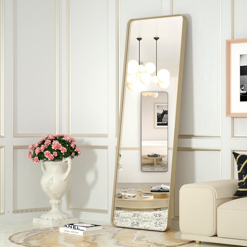 Rectangle Bathroom Mirror for Vanity Wall Mounted Vertical Horizontal Makeup Mirror