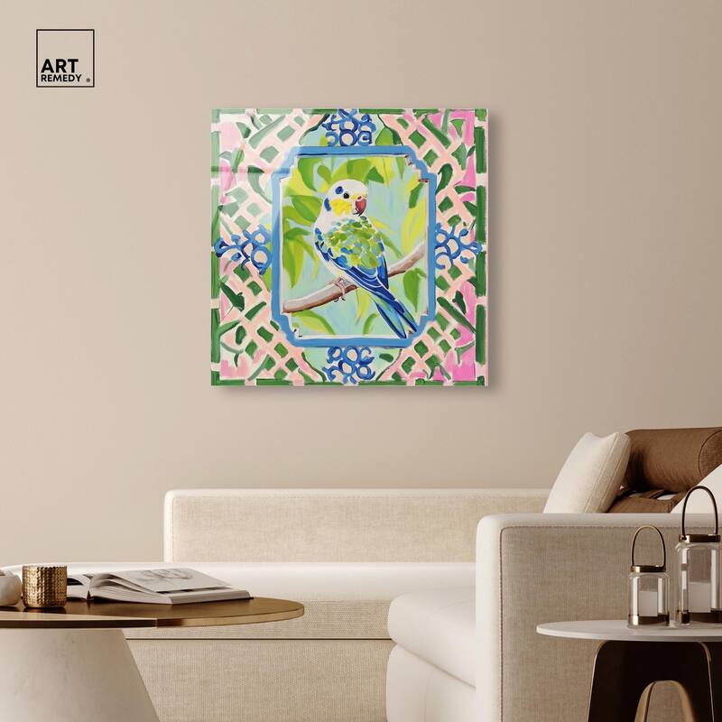 Garden Gate II Acrylic by Art Remedy, Ready to Hang