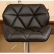 preview thumbnail 54 of 54, Roundhill Furniture Glasgow Height-adjustable Tufted Faux Leather Bar Stools (Set of 2)