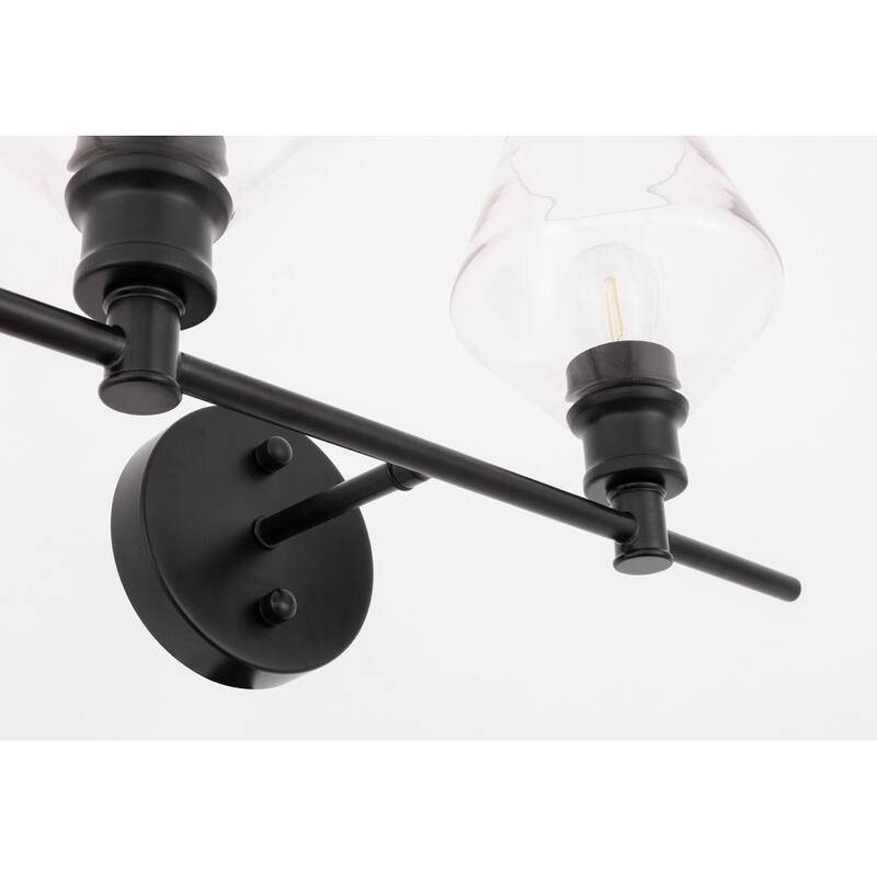 Gerald 2-Light Wall Sconce - 19.1/10.2 - 19.1/10.2