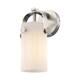 Option Satin Nickel / Matte White