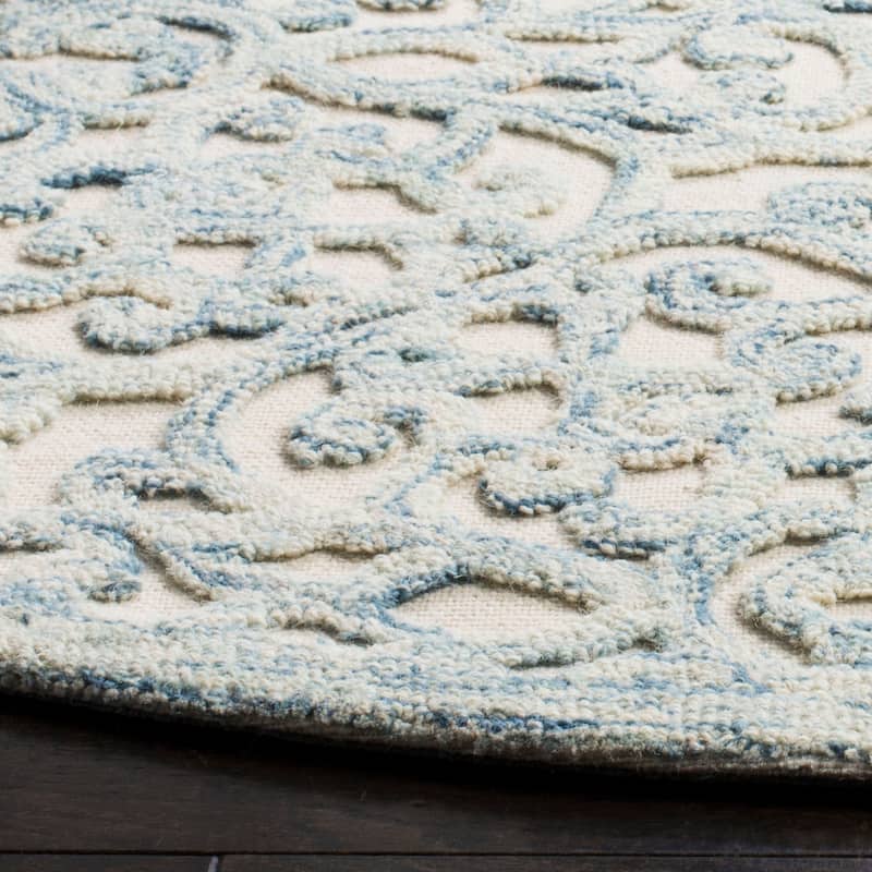 SAFAVIEH Handmade Trace Megane Modern Wool Rug