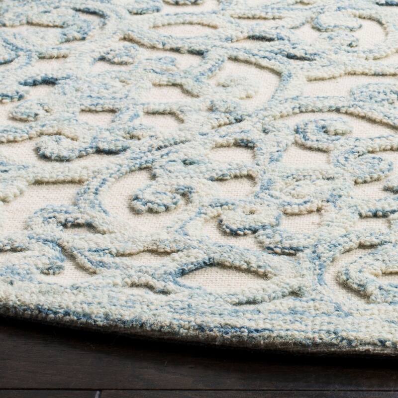SAFAVIEH Handmade Trace Megane Modern Wool Rug