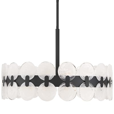 Savoy House 1-3720-6 Boca 6 Light 28" Wide Drum Chandelier