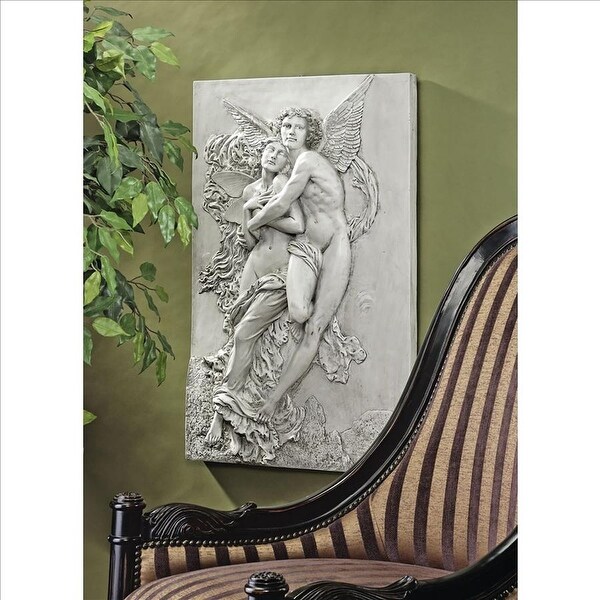 Design Toscano Cupid & Psyche Sculptural Wall Frieze - Bed Bath