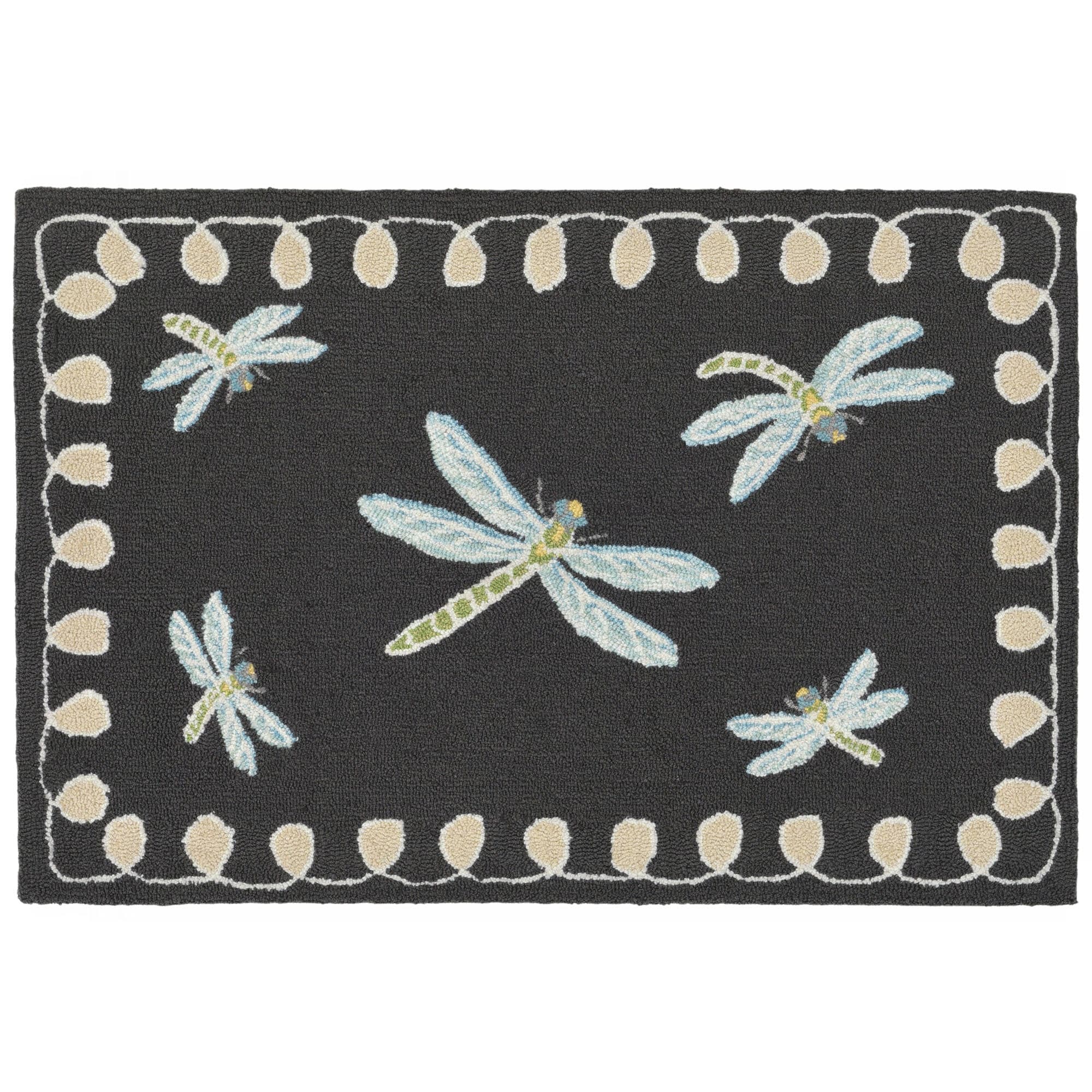 Lush Decor Frontporch Dragonfly Indoor/Outdoor Rug