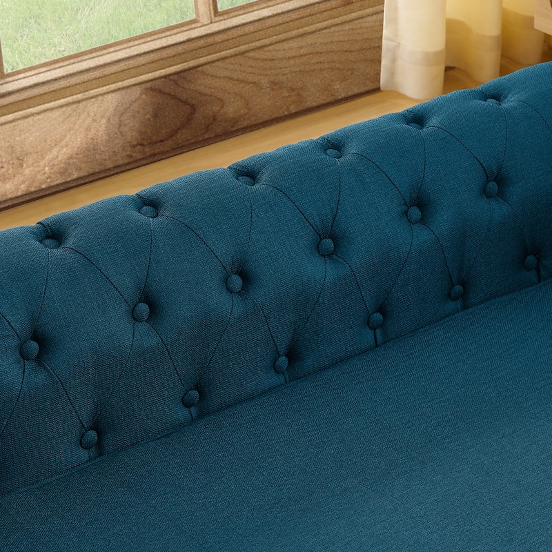 Elegant Rectangular Pet Sofa Bed for Dogs Up to 130lbs