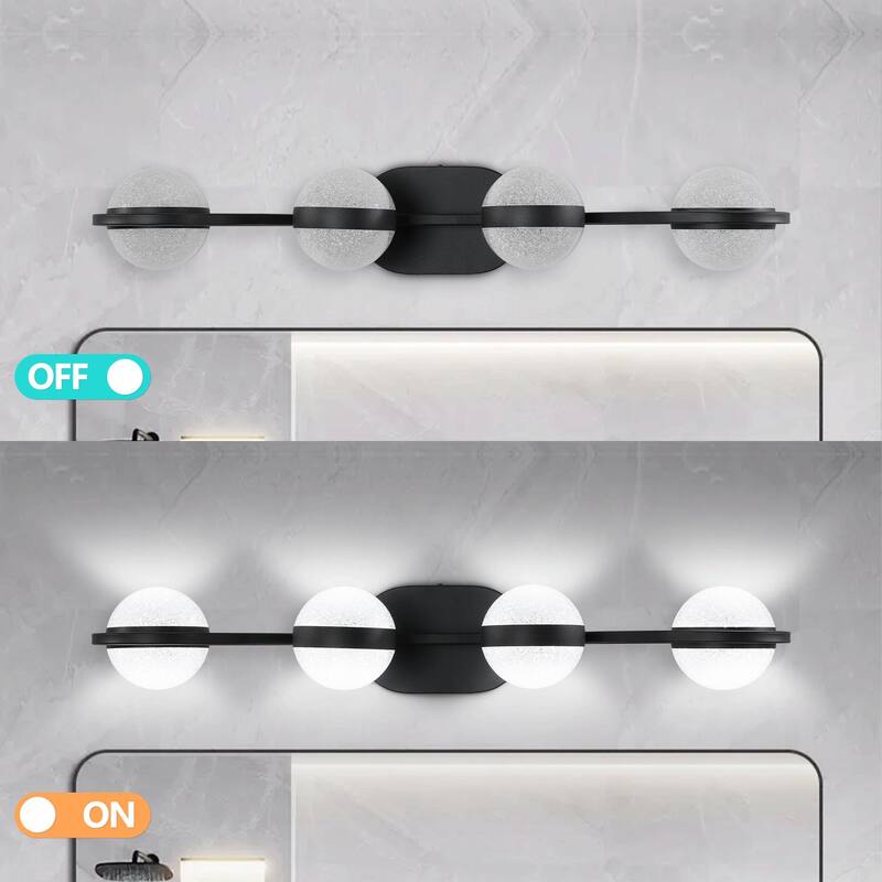 Vanity Lights With 4/5/6 LED Bulbs For Bathroom Lighting