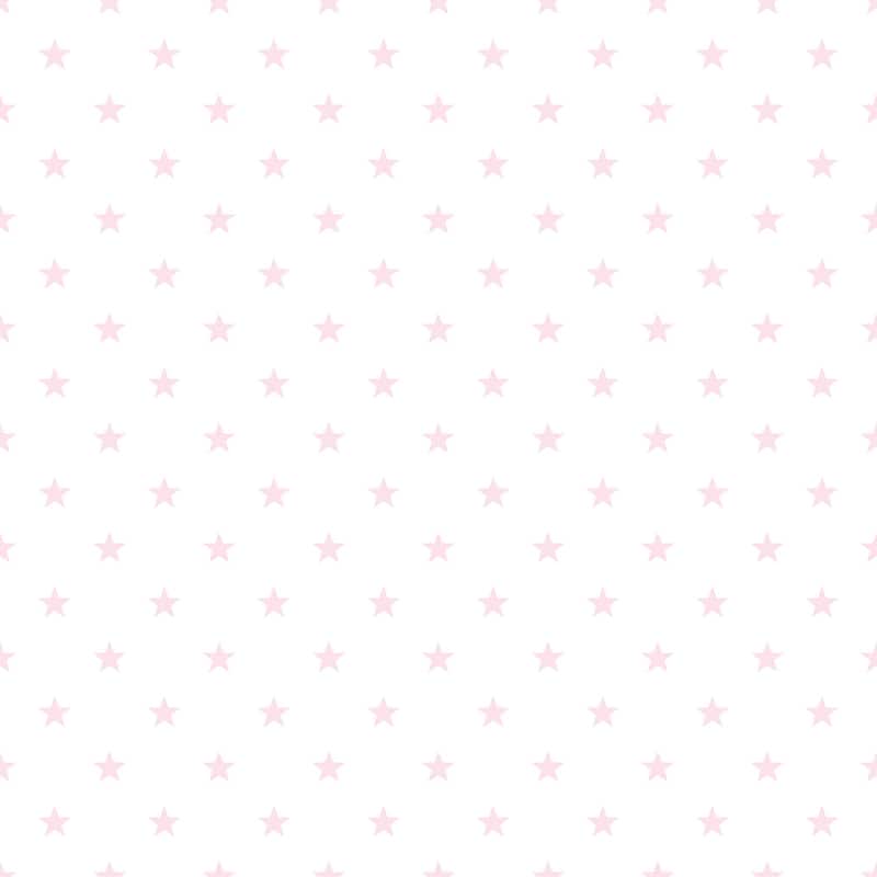Galerie Wallcoverings Just 4 Kids 2 Tiny Stars Non-woven Matte Wallpaper Roll - 33 feet x 21 inches - Pink