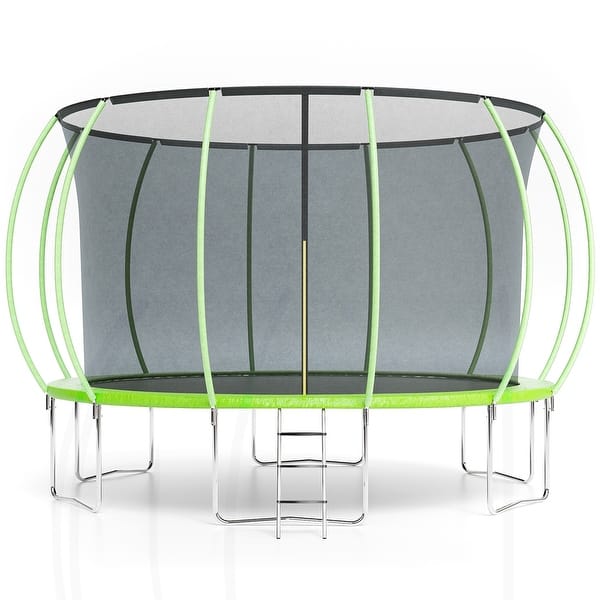 slide 2 of 9, Trampolines with Safty Enclosure Recreational Trampolines