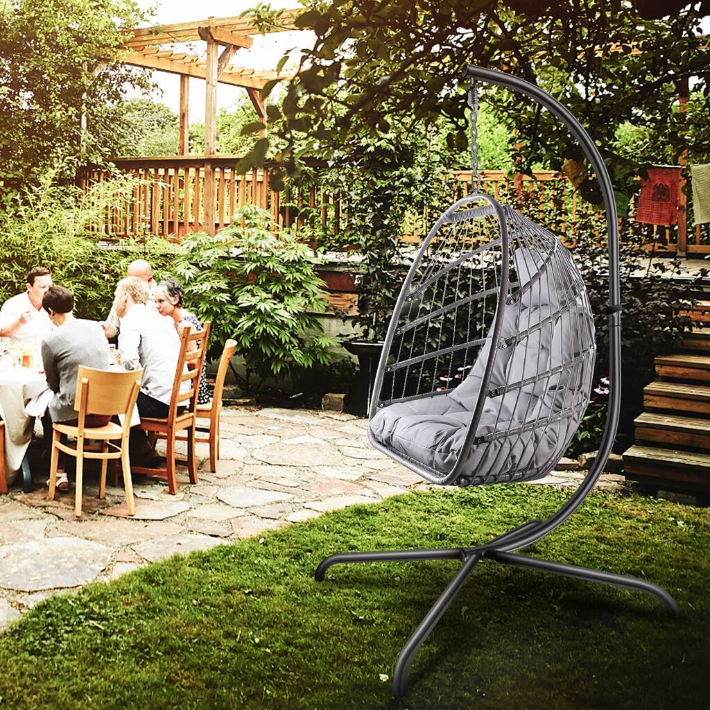 Swing Egg Chair with Stand