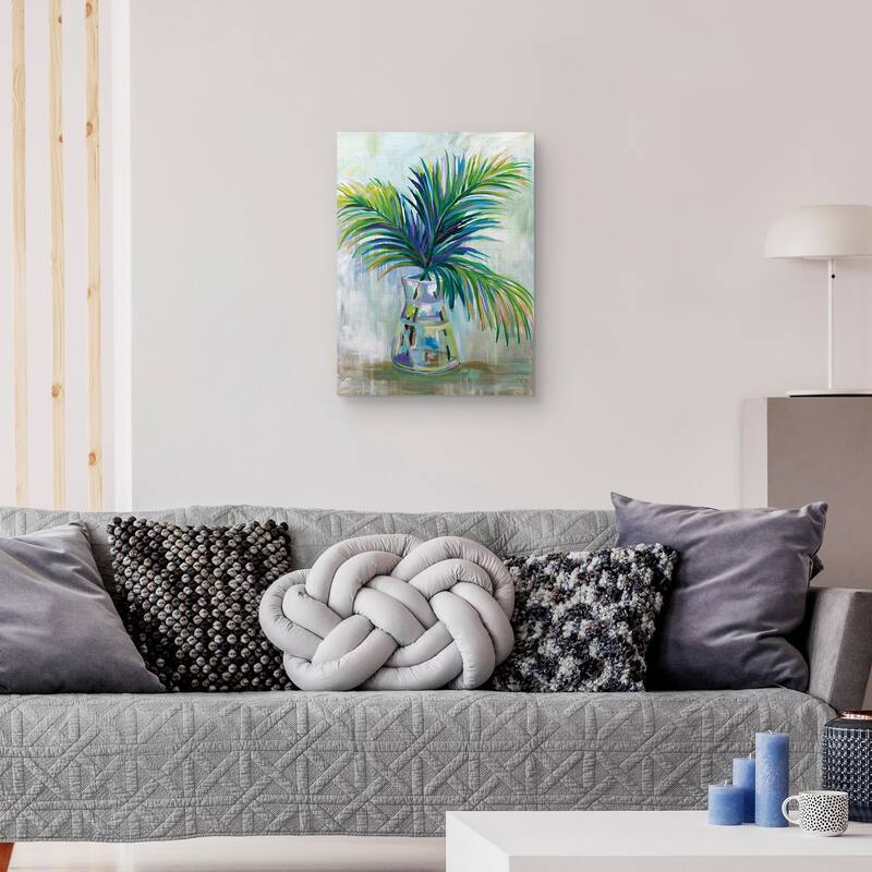 Palm Leaves I Canvas Art Print