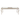 1pc Dining Table with Separate Extension Leaf Cabriole Legs Insert Glass Panels