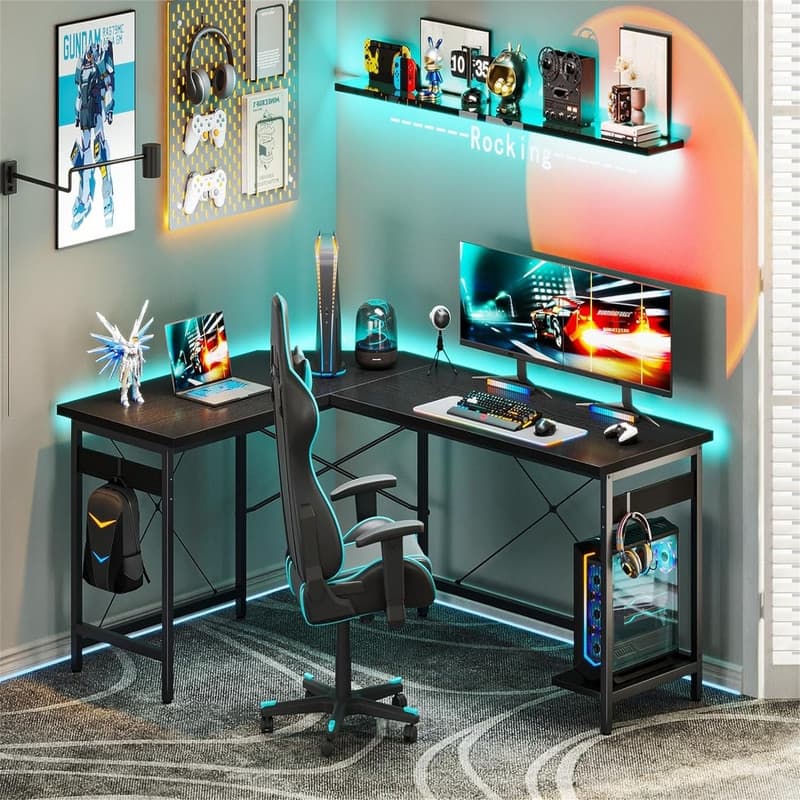 L Shaped Corner Computer Desk
