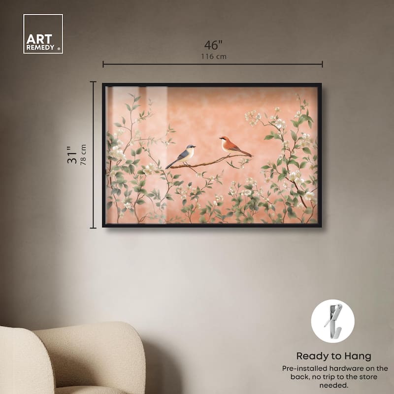 Perch in the Trees Shadowbox by Art Remedy