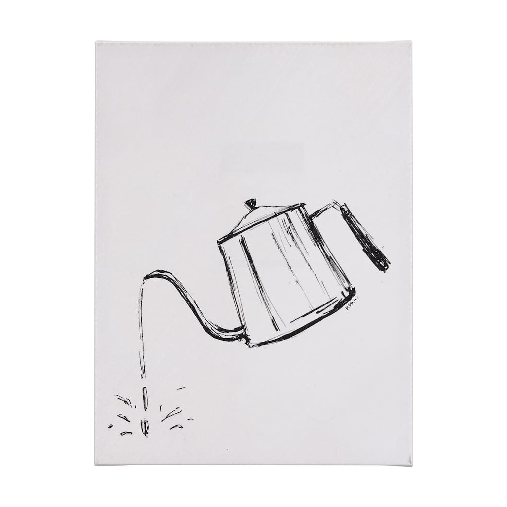 Gooseneck Kettle (30 x 40) Canvas Art Print